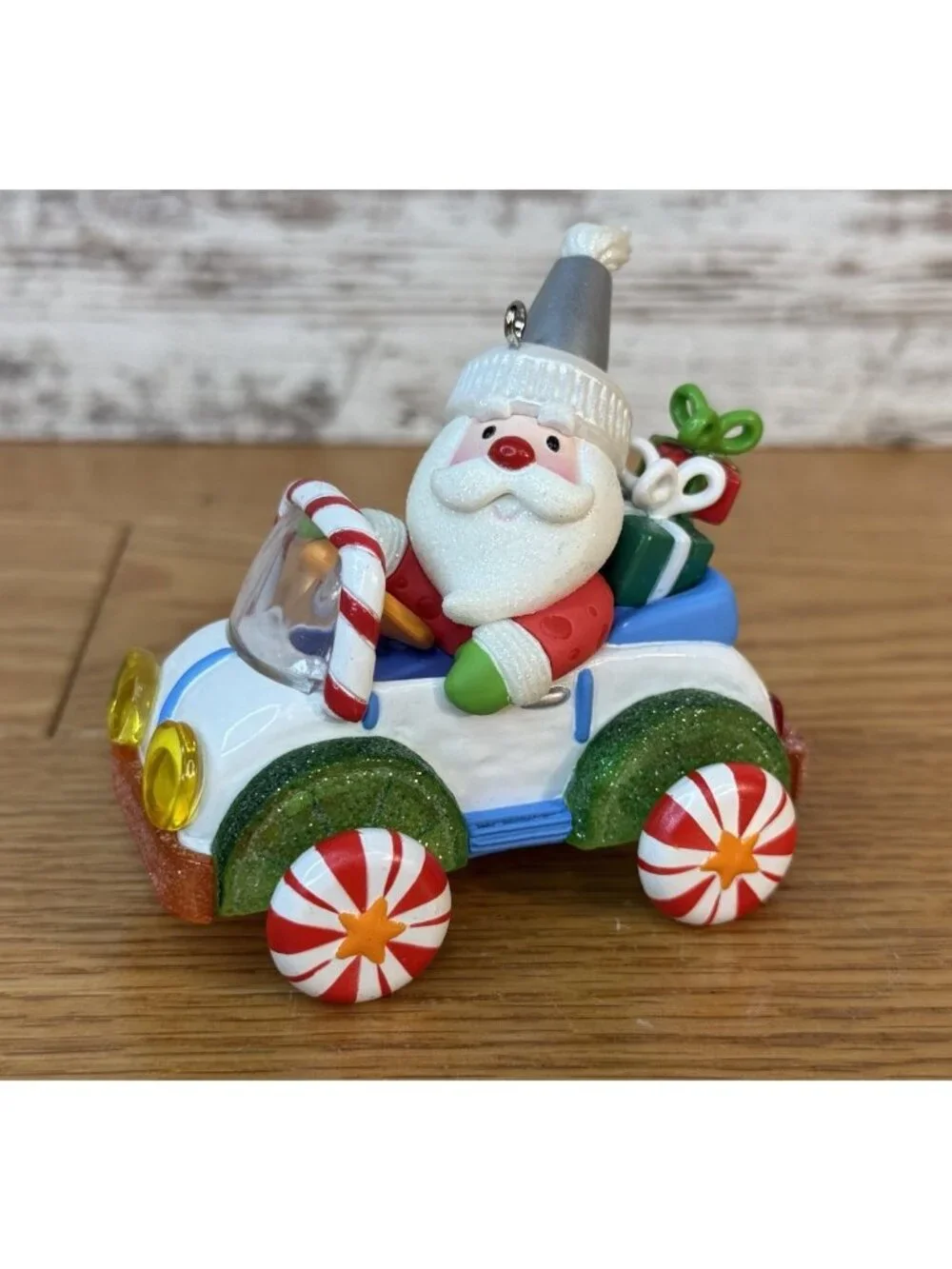 Hallmark Keepsake Ornament 2007 Santa's Sweet Ride Candy Car